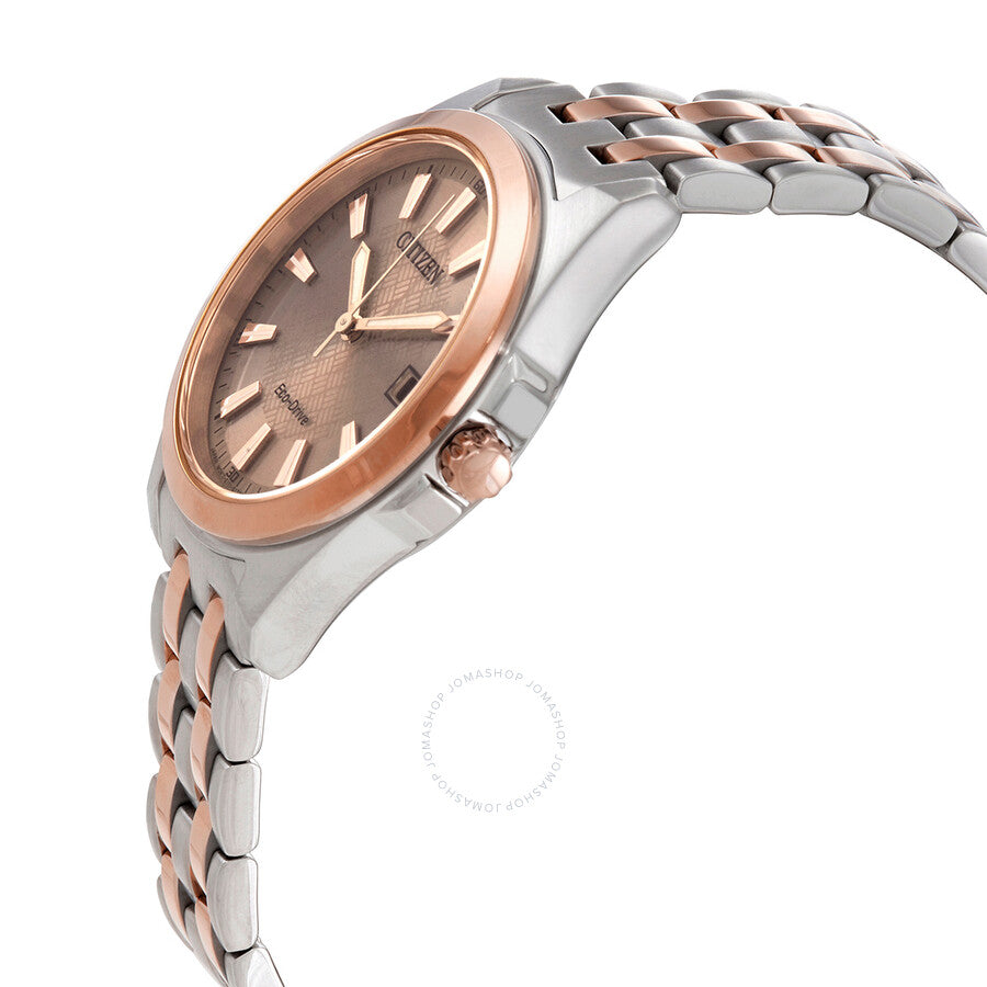 Citizen Eco-Drive Rose Dial Two-tone Ladies Watch EO1226-59X - Dawson Watches #2