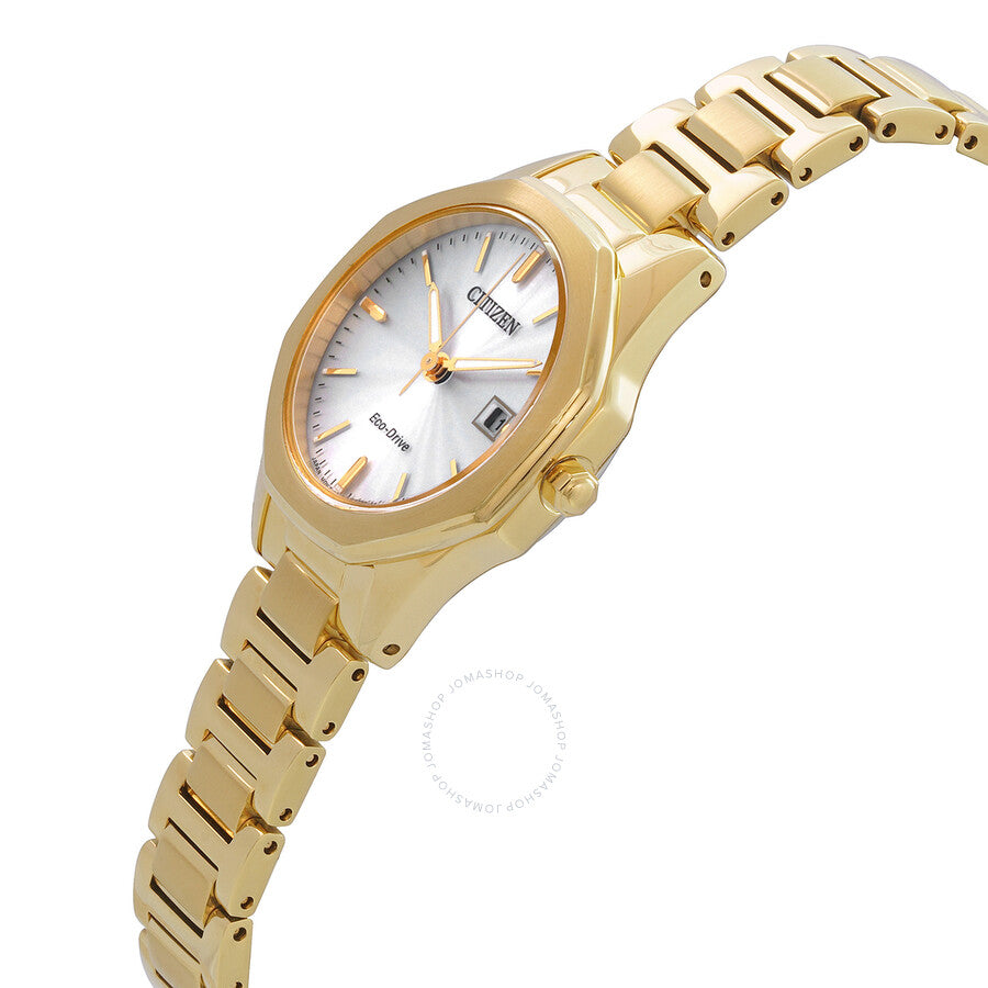 Citizen Eco-Drive Silver Dial Ladies Watch EW2582-59A - Dawson Watches #2