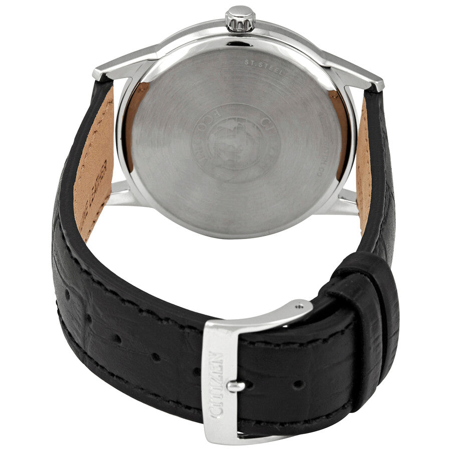 Citizen Eco-Drive Silver Dial Stainless Steel Men's Watch AW1236-11A - Dawson Watches #3