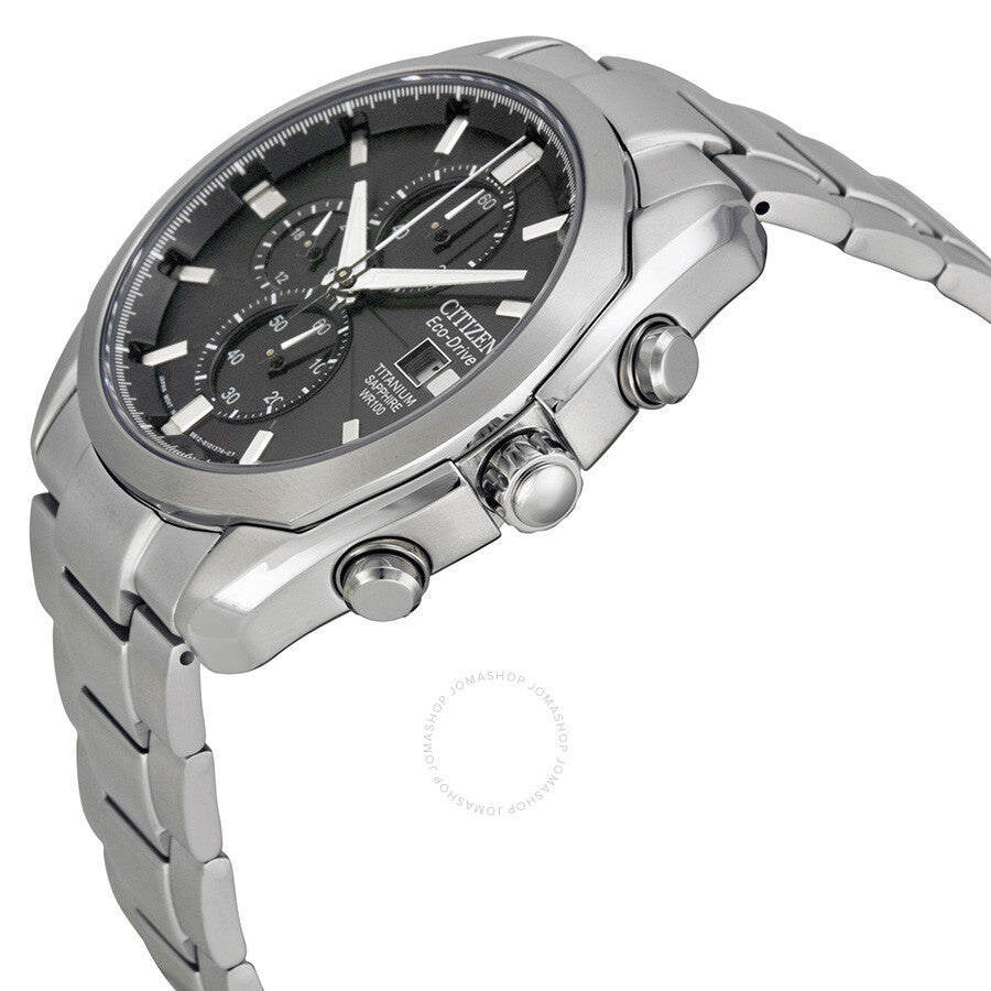 Citizen Eco-Drive Titanium Chronograph Men's Watch CA0020-56E - Dawson Watches #2