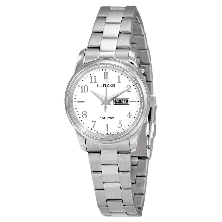 Citizen Eco-Drive White Dial Ladies Watch EW3261-57A - Dawson Watches