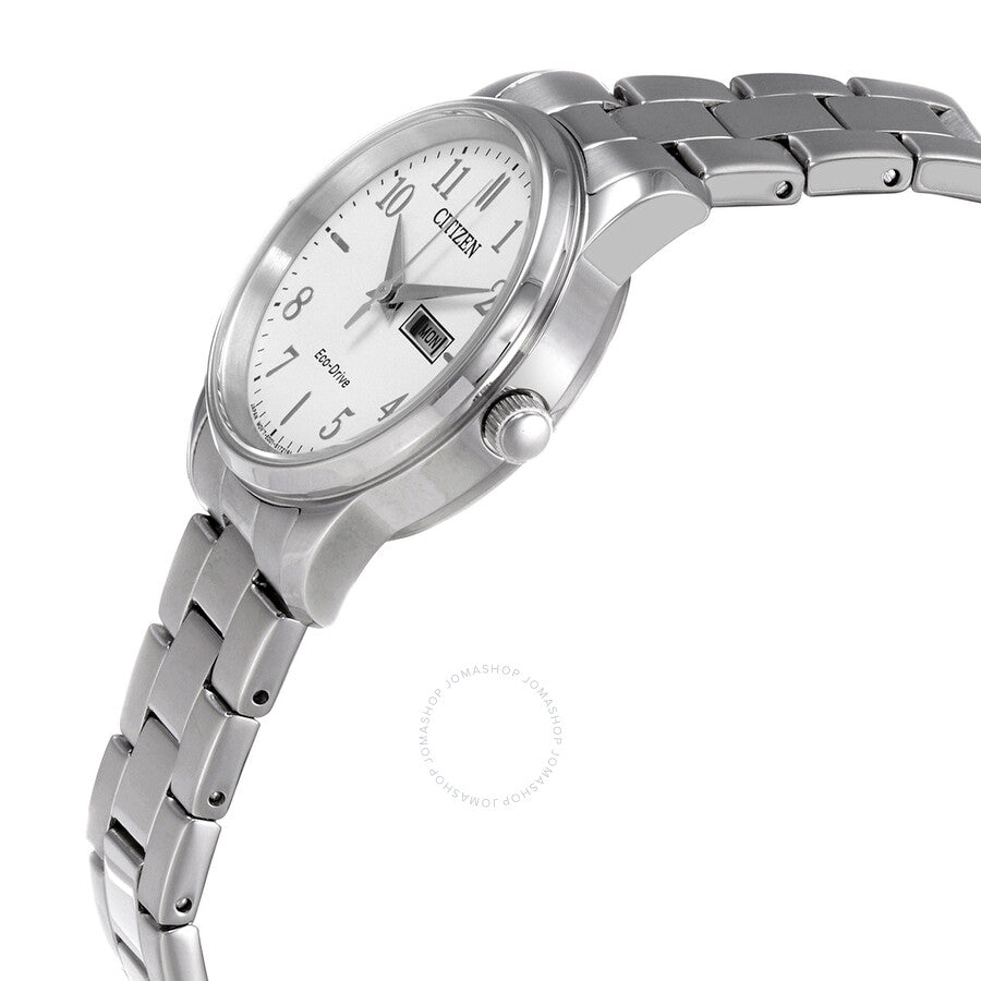 Citizen Eco-Drive White Dial Ladies Watch EW3261-57A - Dawson Watches #2