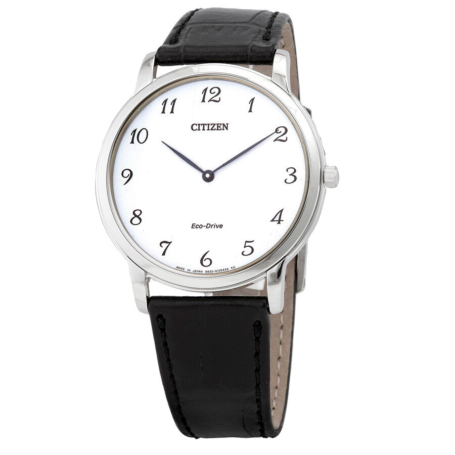 Citizen Eco-Drive White Dial Men's Watch AR1110-11B - Dawson Watches