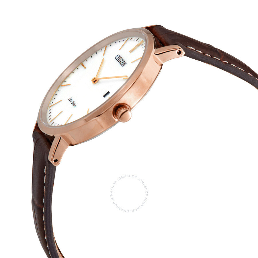 Citizen Eco-Drive White Dial Men's Watch AU1083-13A - Dawson Watches #2