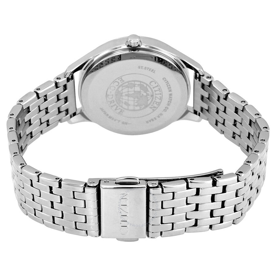 Citizen Eco-Drive White Dial Stainless Steel Ladies Watch EW2530-87A - Dawson Watches #3