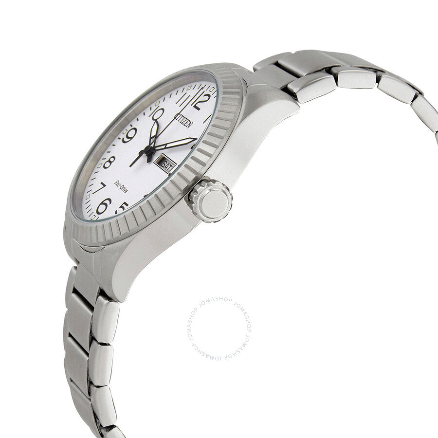 Citizen Eco-Drive White Dial Stainless Steel Men's Watch BM8530-89A - Dawson Watches #2