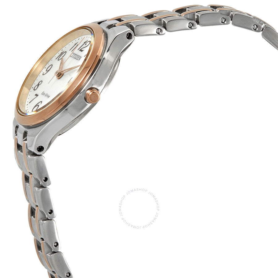 Citizen Eco-Drive White Dial Two-tone Ladies Watch EW2486-87A - Dawson Watches #2