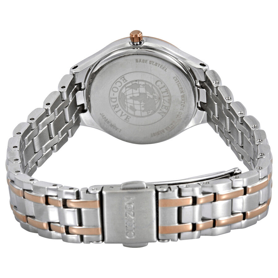 Citizen Eco-Drive White Dial Two-tone Ladies Watch EW2486-87A - Dawson Watches #3