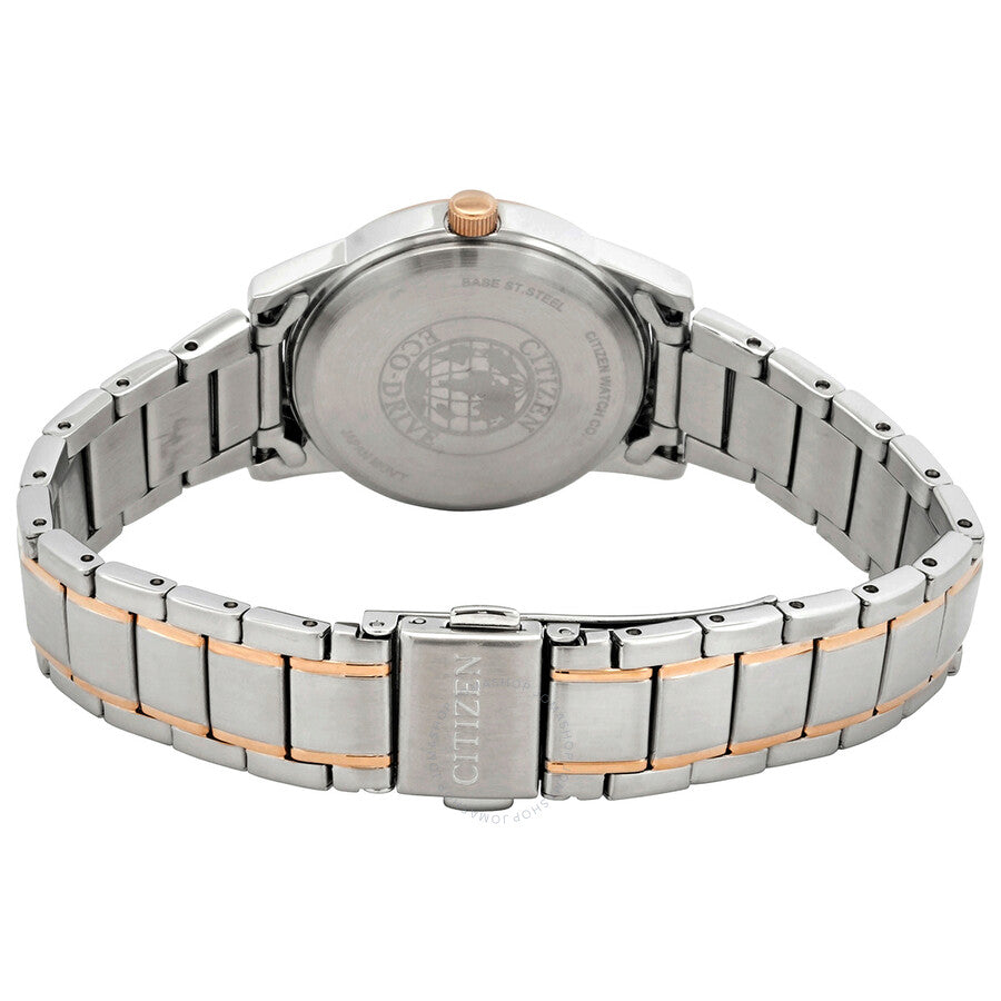 Citizen Eco-Drive White Dial Two-Tone Ladies Watch FE1226-82A - Dawson Watches #3