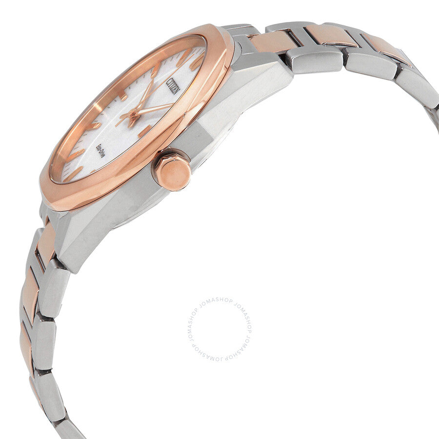 Citizen Eco-Drive White Dial Two-Tone Men's Watch BM7606-84A - Dawson Watches #2