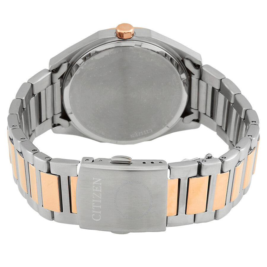 Citizen Eco-Drive White Dial Two-Tone Men's Watch BM7606-84A - Dawson Watches #3