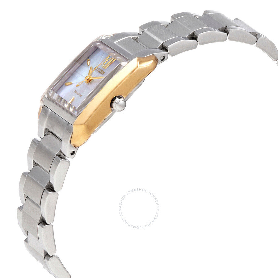 Citizen Eco-Drive White Mother of Pearl Dial Ladies Watch EW5554-82D - Dawson Watches #2