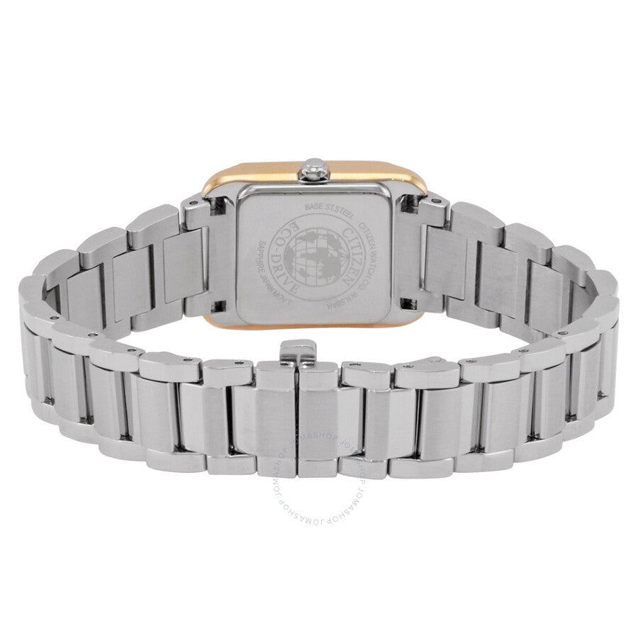 Citizen Eco-Drive White Mother of Pearl Dial Ladies Watch EW5554-82D - Dawson Watches #3