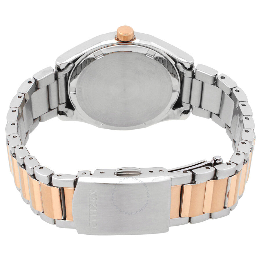 Citizen Elegance Eco-Drive White Dial Two-Tone Ladies Watch FE2116-85A - Dawson Watches #3