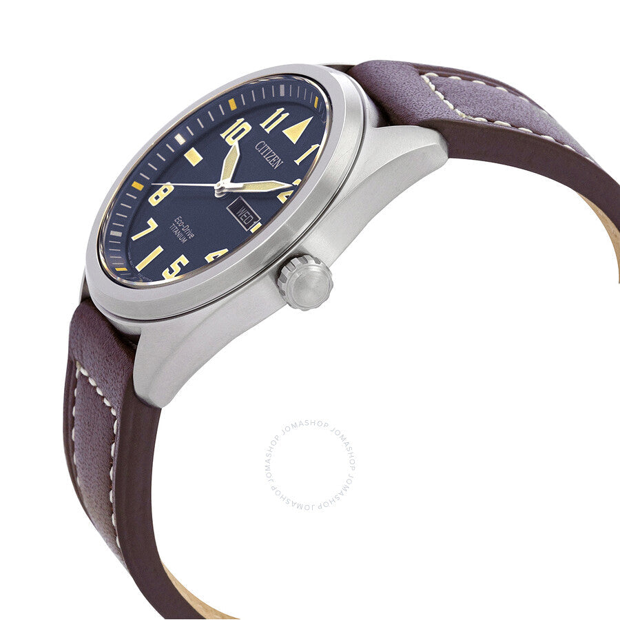 Citizen Garrison Eco-Drive Blue Dial Men's Watch BM8560-37L - Dawson Watches #2