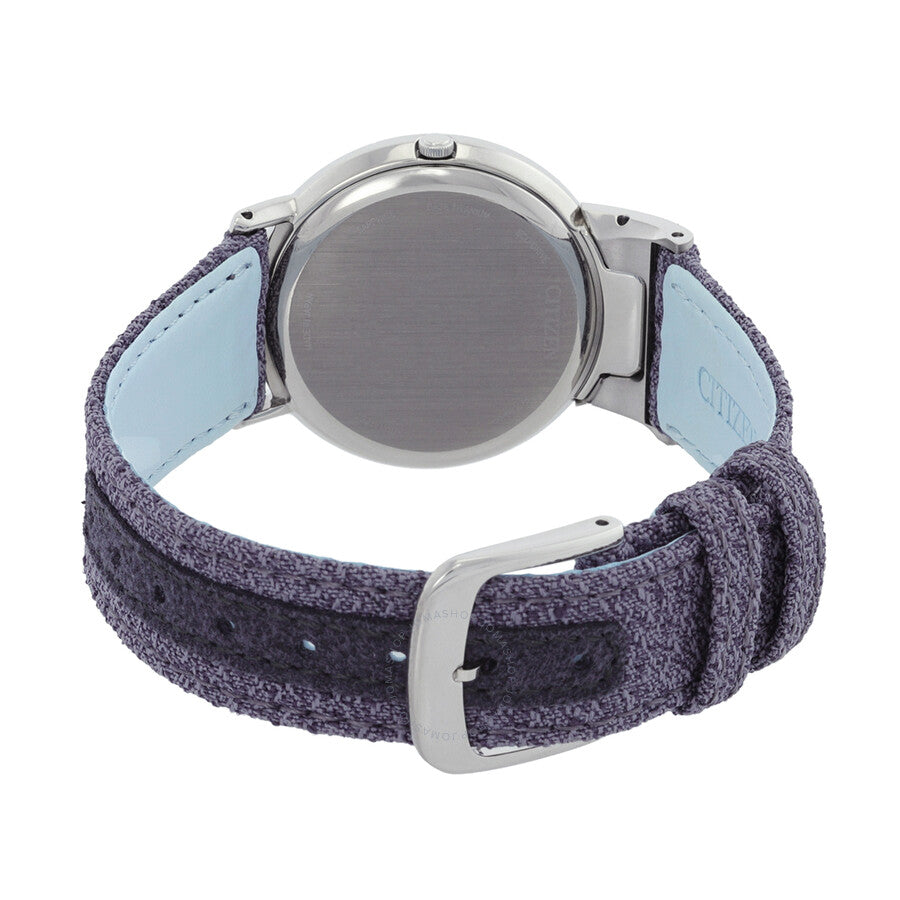 Citizen L Eco-Drive Blue Dial Ladies Watch EG7071-03L - The Watches Men & Co #3