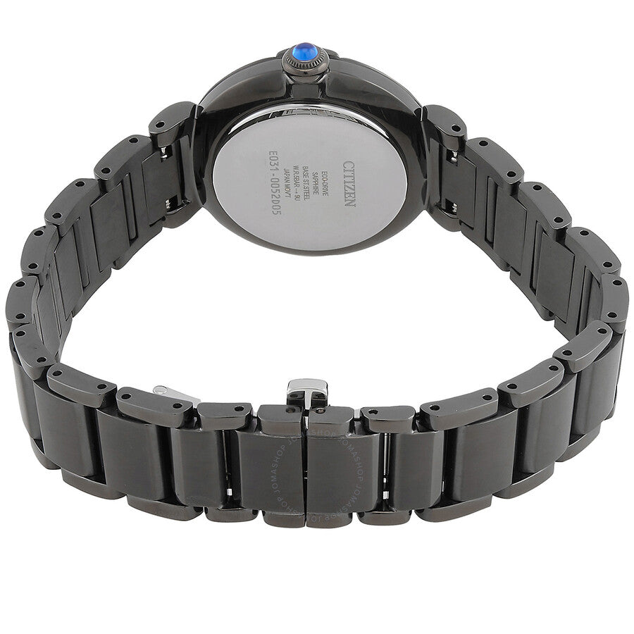 Citizen L Eco-Drive Black Dial Ladies Watch EM1067-88E - Dawson Watches #3