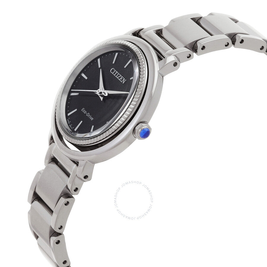 Citizen L Eco-Drive Black Mother of Pearl Dial Ladies Watch EM1100-84H - Dawson Watches #2