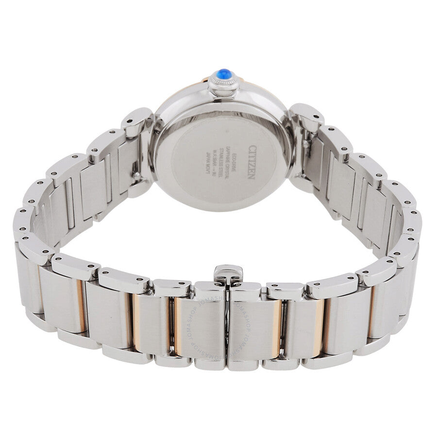 Citizen L Mae White Mother of Pearl Dial Ladies Watch EM1136-87D - Dawson Watches #3