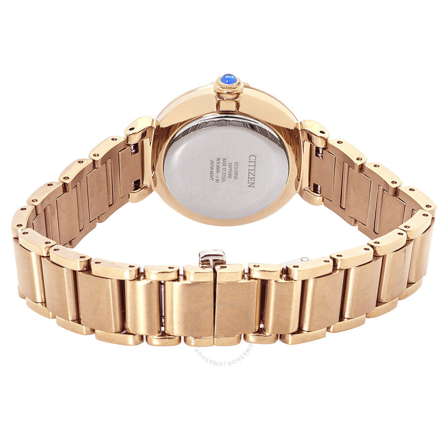 Citizen L Series Eco-Drive Mother of Pearl Dial Ladies Watch EM1063-89D - Dawson Watches #3