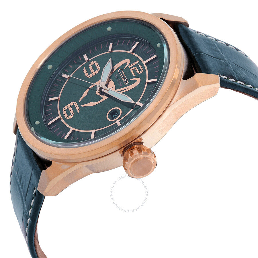 Citizen Loki Marvel Green Dial Men's Watch AW1363-06W - Dawson Watches #2