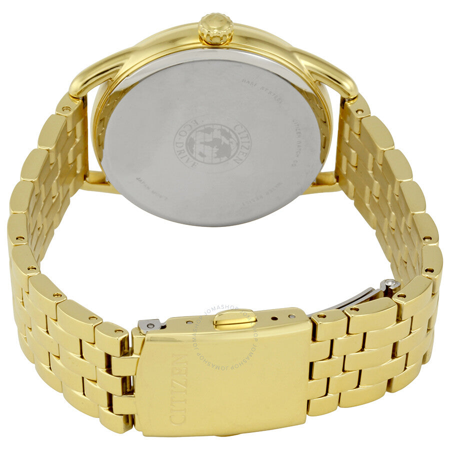 Citizen LTR Crystal Silver Dial Yellow Gold-tone Ladies Watch FD2052-58A - Dawson Watches #3