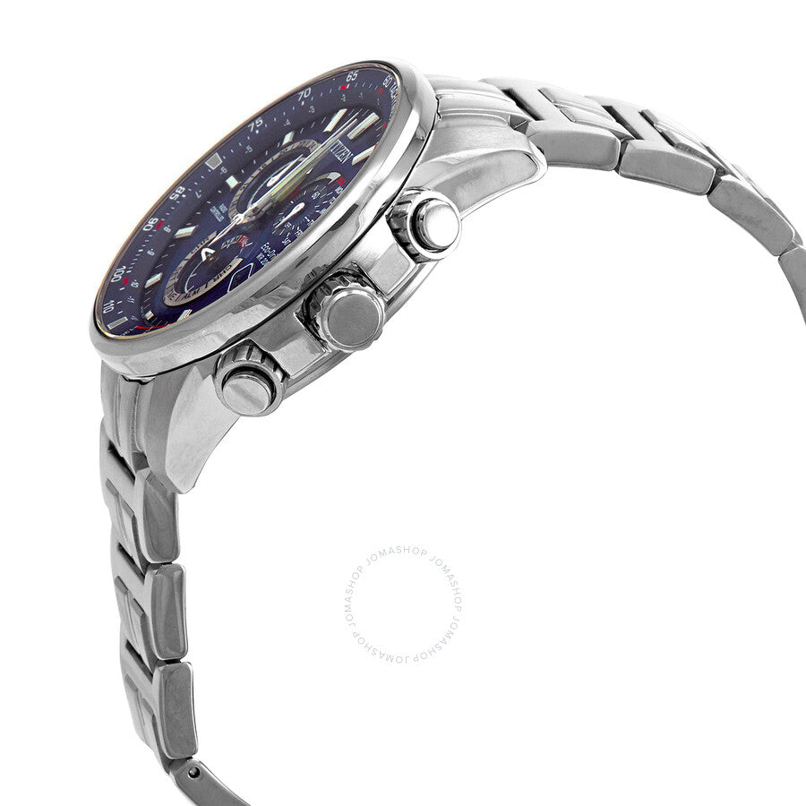 Citizen PCAT Perpetual Alarm World Time Chronograph Blue Dial Men's Watch CB5880-54L - Dawson Watches #2