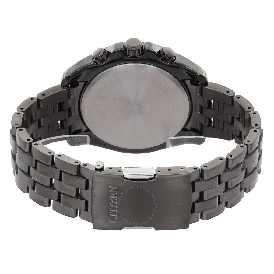 Citizen Perpetual Alarm Chronograph Quartz Black Dial Men's Watch AT9127-80E - The Watches Men & Co #3