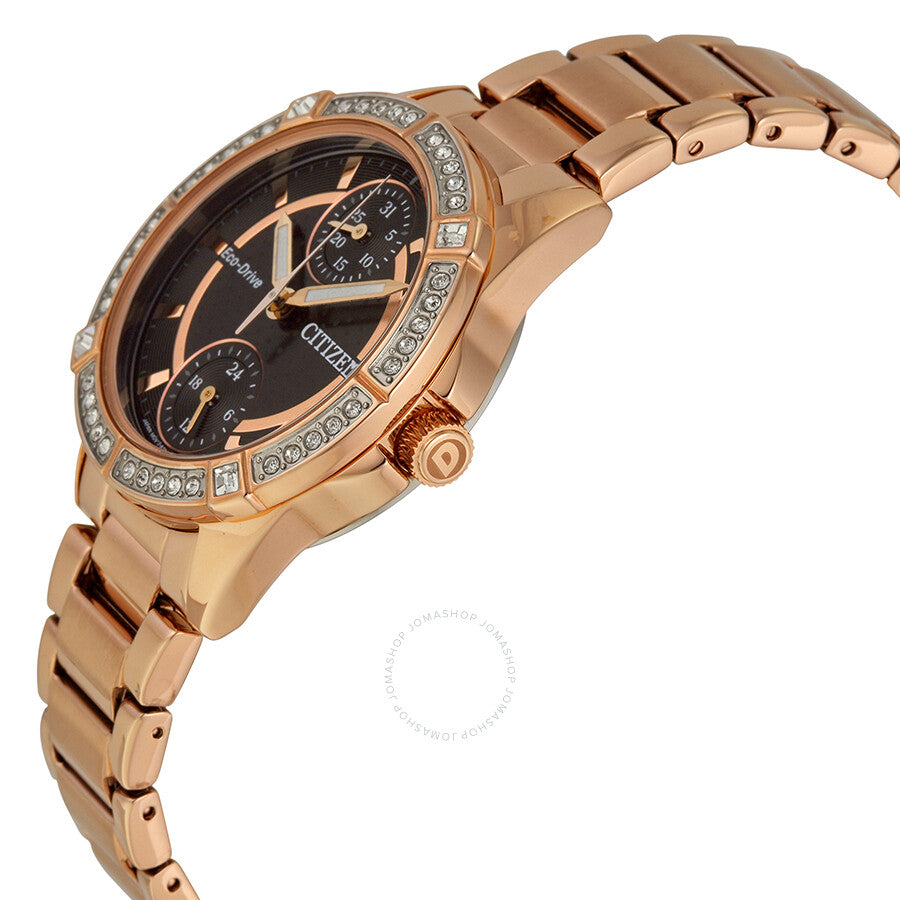 Citizen POV Eco-Drive Black Dial Ladies Watch FD3003-58E - Dawson Watches #2