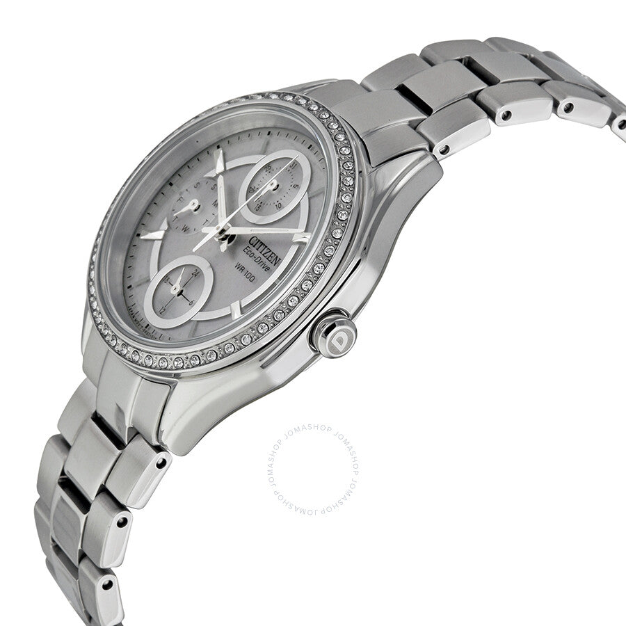 Citizen POV Eco-Drive White Dial Ladies Watch FD1060-55A - Dawson Watches #2
