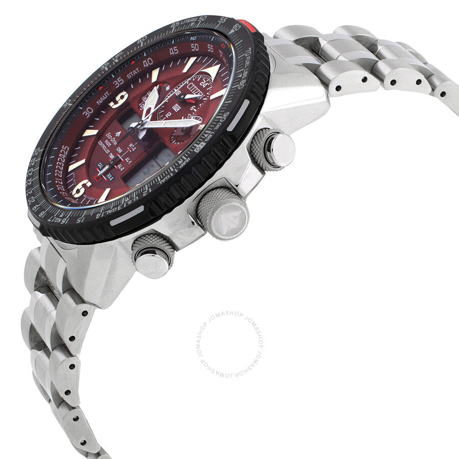 Citizen Promaster Perpetual Analog-Digital Red Dial Men's Watch JY8086-89X - Dawson Watches #2