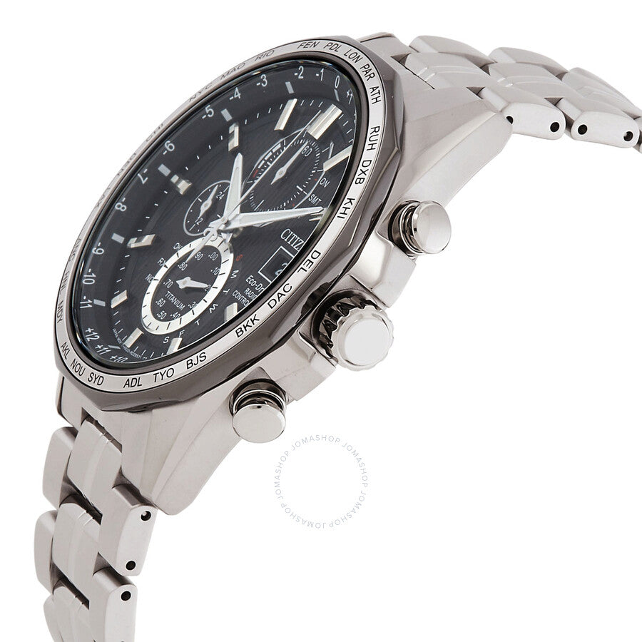 Citizen Promaster Perpetual World Time Chronograph Quartz Black Dial Men's Watch AT8218-81E - Dawson Watches #2