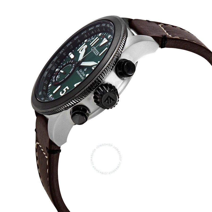 Citizen Promaster Satellite Chronograph Green Dial Men's Watch CC3064-01X - Dawson Watches #2