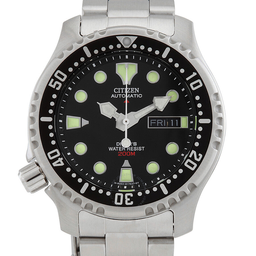 Citizen Promaster Sea Lefty Automatic Black Dial Men's Watch NY0040-50E - Dawson Watches #4