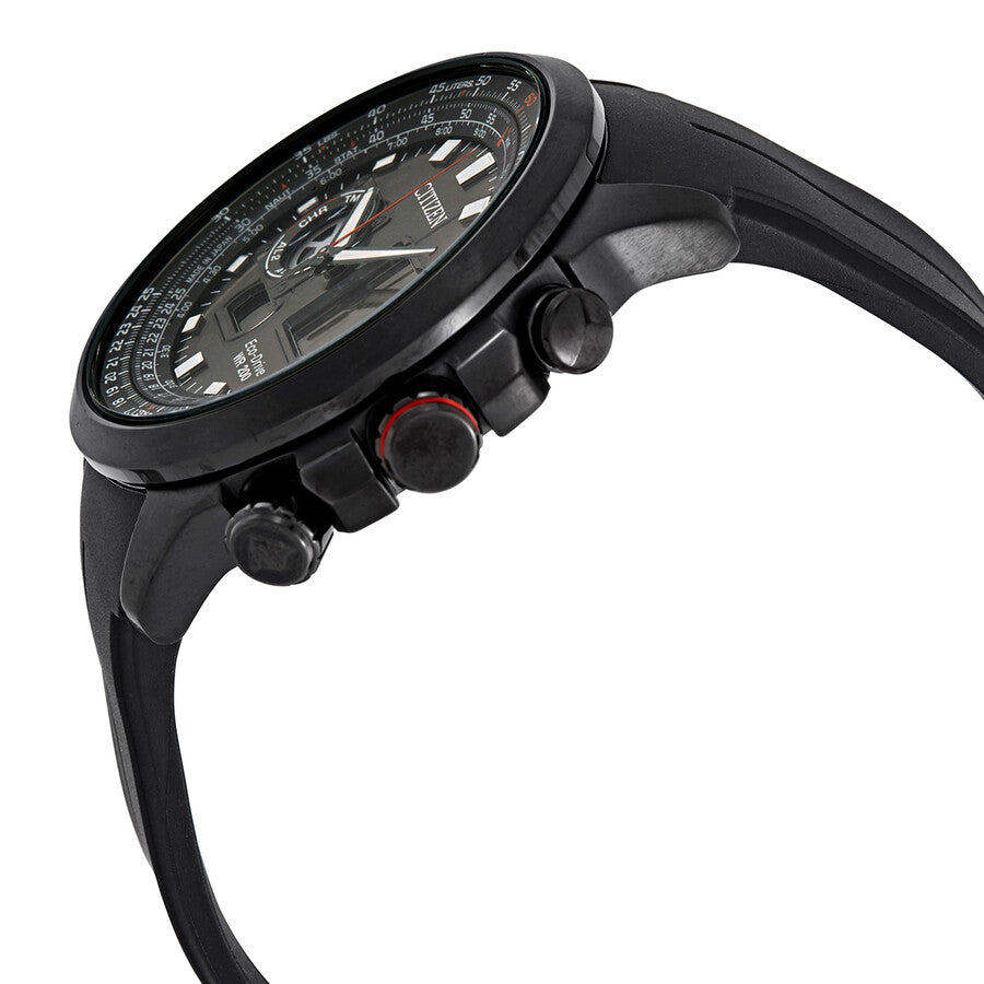 Citizen Promaster Sky World Time Chronograph Analog-Digital Men's Watch JZ1066-02E - Dawson Watches #2