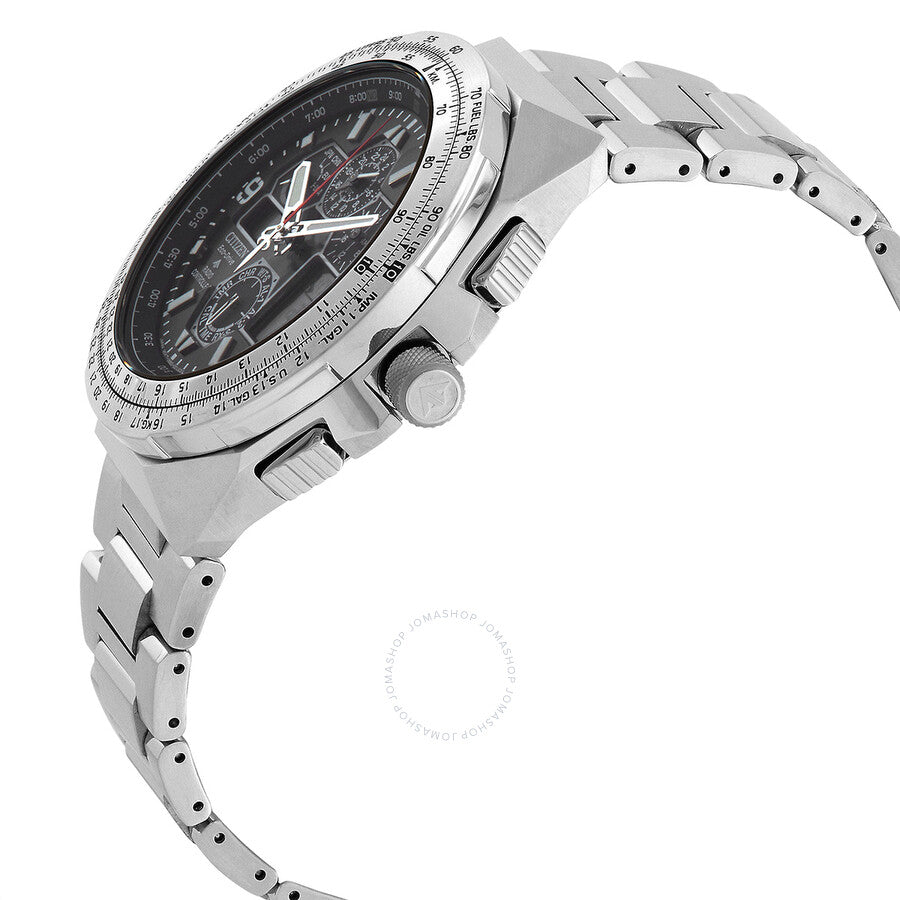 Citizen Promaster Skyhawk A-T Perpetual Chronograph GMT Analog-Digital Black Dial Men's Watch JY8120-58E - Dawson Watches #2