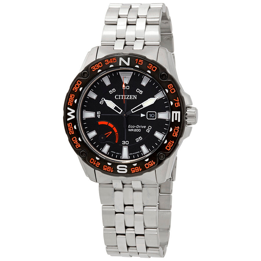 Citizen PRT Black Dial Men's Watch AW7048-51E - Dawson Watches