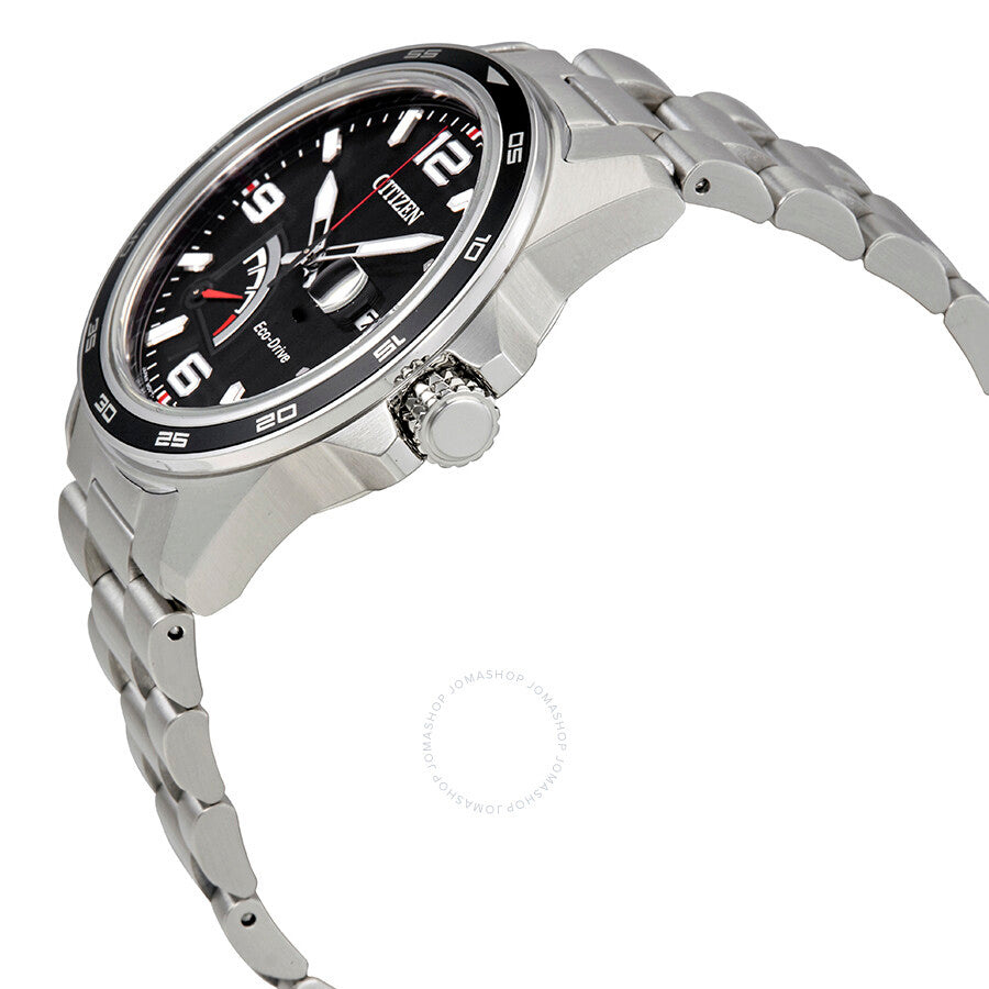 Citizen PRT Black Dial Men's Stainless Steel Watch AW7030-57E - Dawson Watches #2
