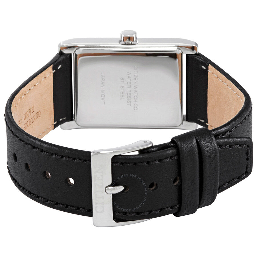Citizen Quartz Black Dial Black Leather Men's Watch BH3001-14H - Dawson Watches #3