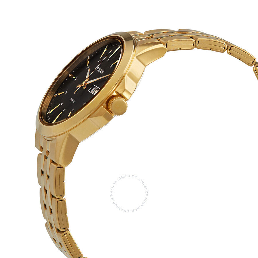 Citizen Quartz Black Dial Gold-tone Men's Watch BF2013-56E - Dawson Watches #2