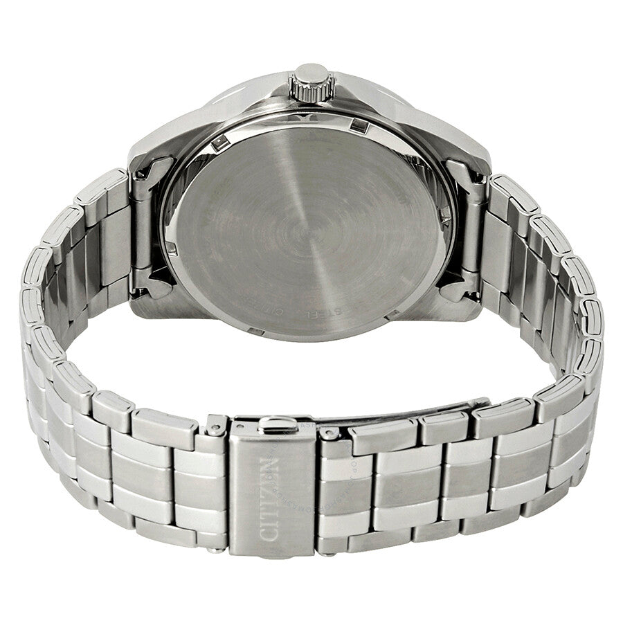 Citizen Quartz Black Dial Stainless Steel Men's Watch AG8340-58E - Dawson Watches #3