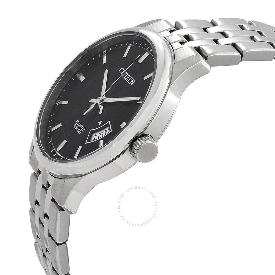 Citizen Quartz Black Dial Men's Watch BI1050-81E - Dawson Watches #2