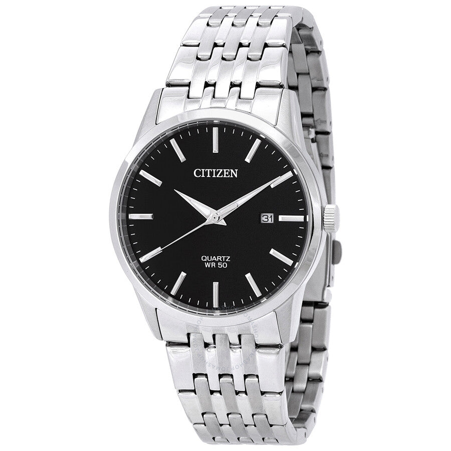 Citizen Quartz Black Dial Men's Watch BI5000-87E - Dawson Watches