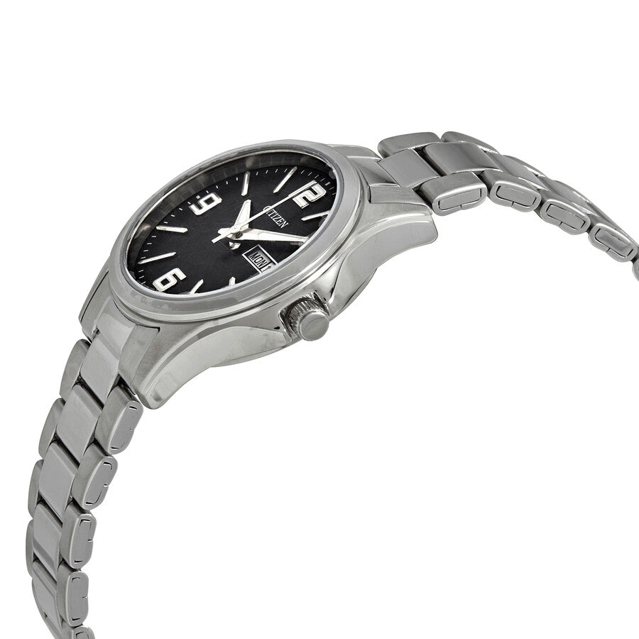 Citizen Quartz Black Dial Stainless Steel Ladies Watch EQ0591-56E - Dawson Watches #2