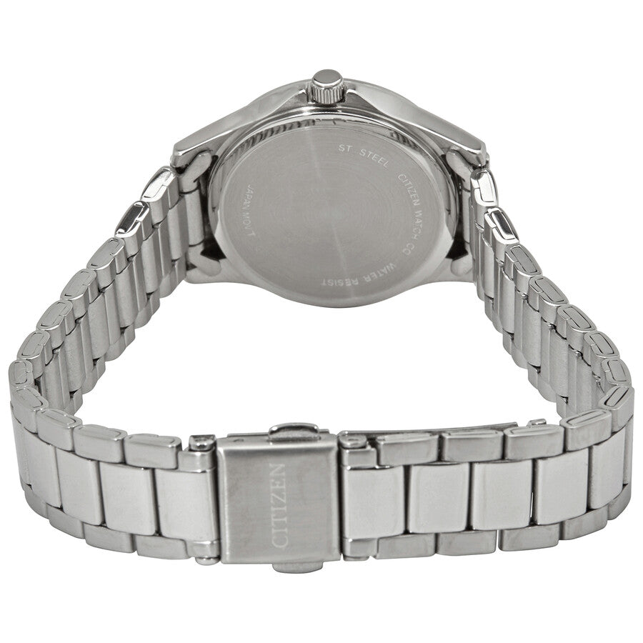 Citizen Quartz Black Dial Stainless Steel Ladies Watch EQ0591-56E - Dawson Watches #3