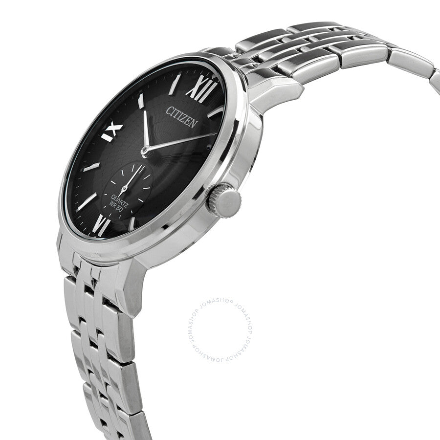 Citizen Quartz Black Dial Stainless Steel Men's Watch BE9170-72E - Dawson Watches #2