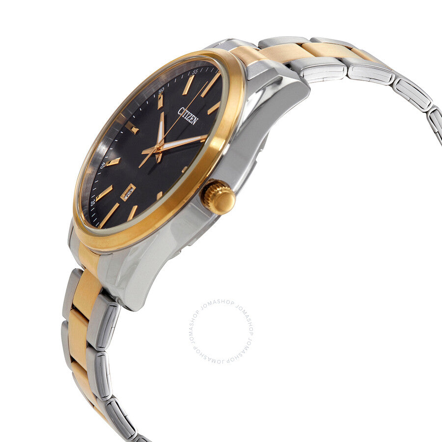 Citizen Quartz Black Dial Two-tone Men's Watch BI1034-52E - Dawson Watches #2