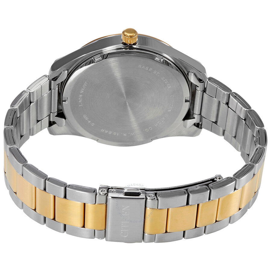 Citizen Quartz Black Dial Two-tone Men's Watch BI1034-52E - Dawson Watches #3