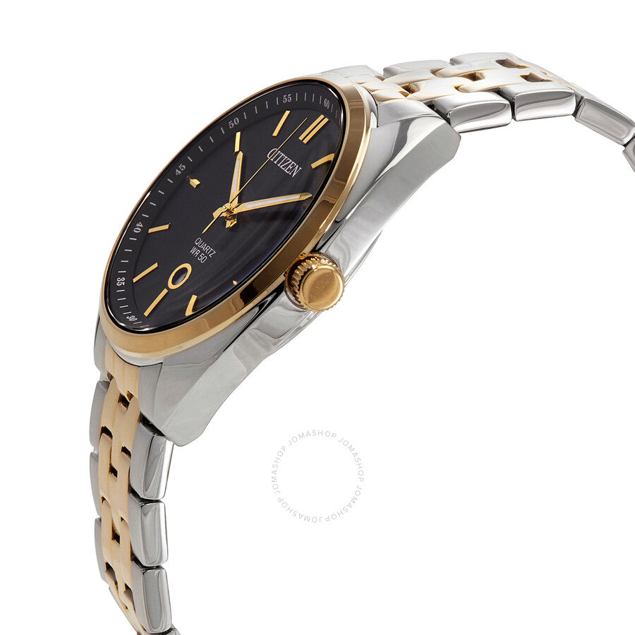 Citizen Quartz Black Dial Two-tone Men's Watch BI5094-59E - Dawson Watches #2