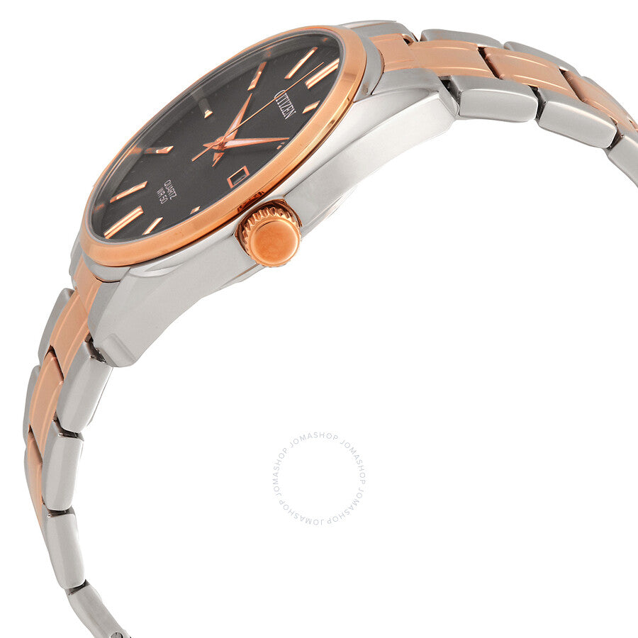 Citizen Quartz Black Dial Two-Tone Men's Watch BI5104-57E - Dawson Watches #2